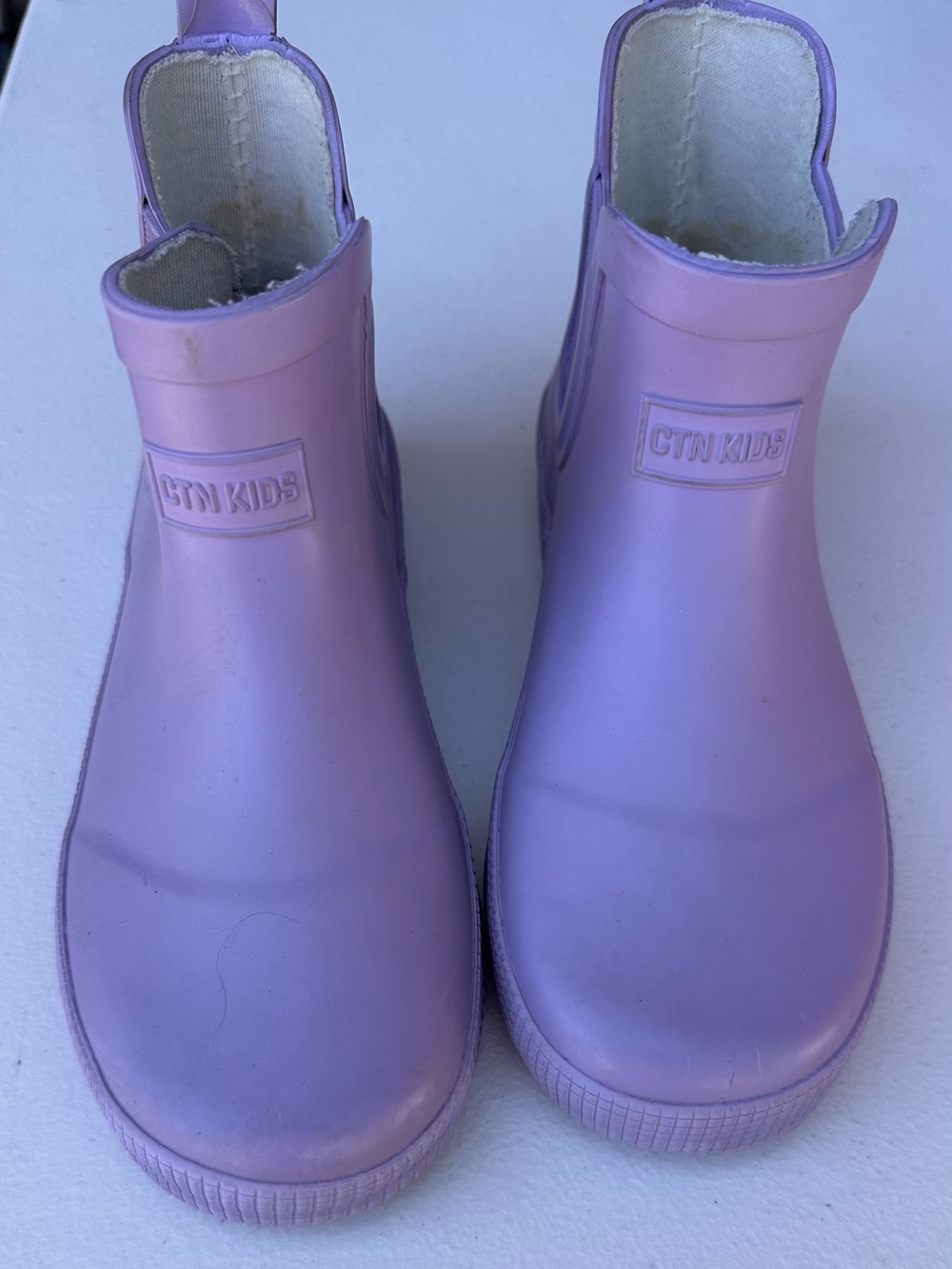 Cotton On Kids Lavender Waterproof Rain Boots